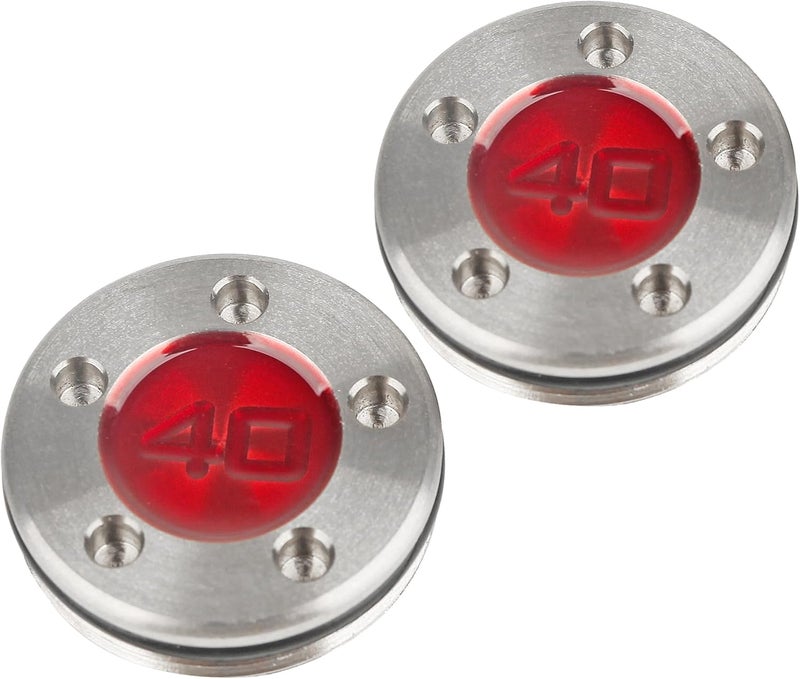 FoFoFo Golf Putter Weights Compatible with Scotty Cameron 2pcs Red 5g/10g/15g/20g/25g/30g/35g/40g/45g Compatible with Titleist Scotty Cameron Putter Newport - Image 1